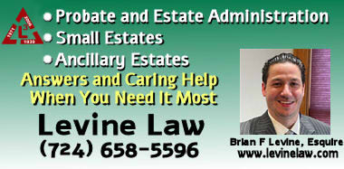 Law Levine, LLC - Estate Attorney in Westmoreland County PA for Probate and Estate Administration including small estates and ancillary estates